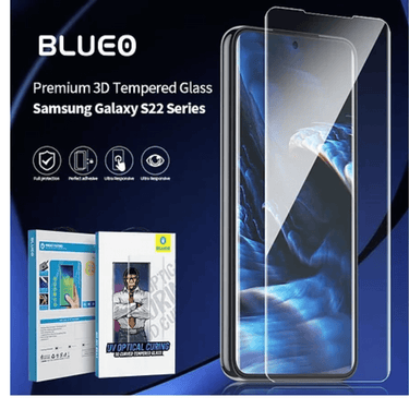 Blueo Full Glue UV Tempered Glass Screen Protector - Fit for Samsung Galaxy S22 5G